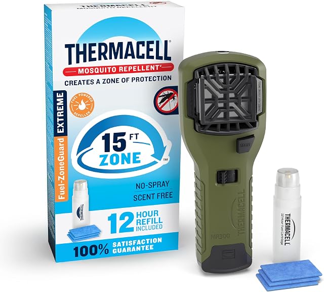 Thermacell Portable Mosquito Repeller with 12-Hour Refill