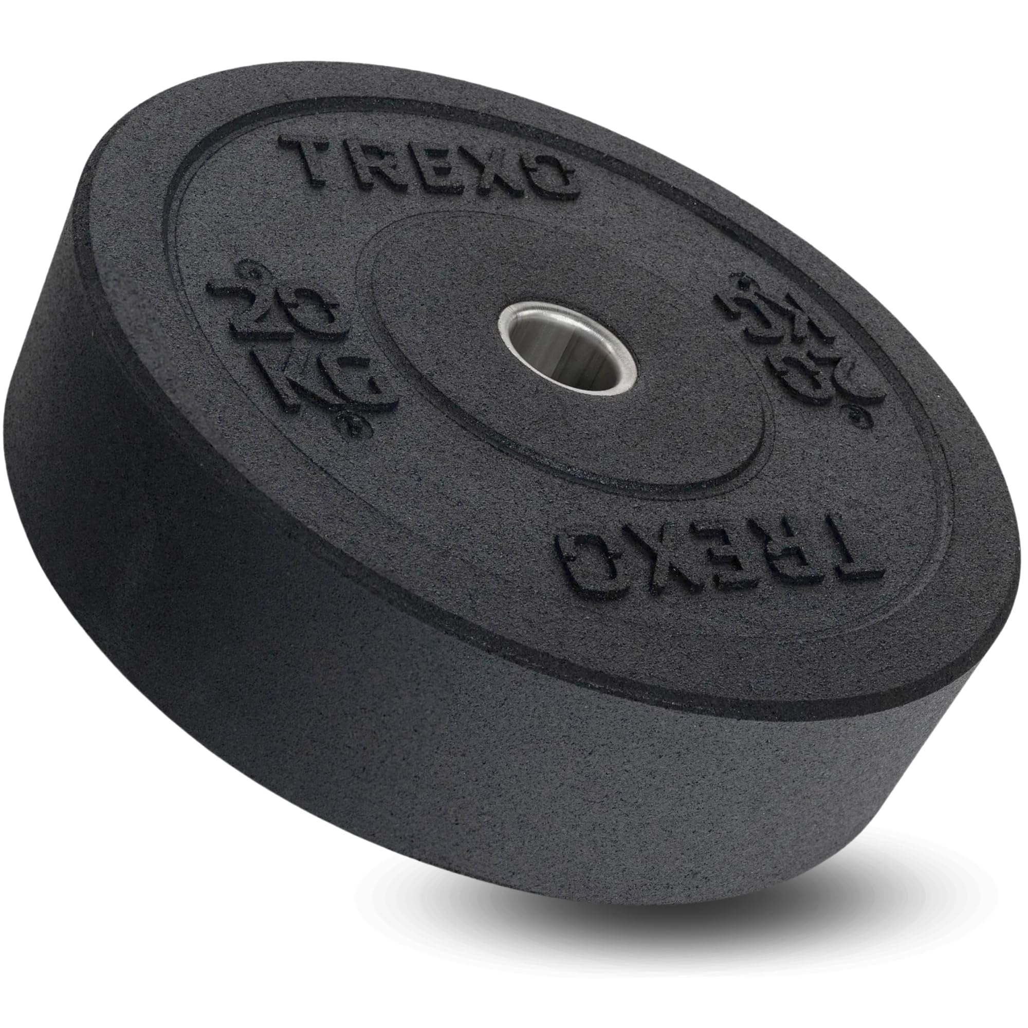 Olympic Bumper Weight Plate Rubberised Material for Barbell Durable Fitness Disc Strength Training Crossfit