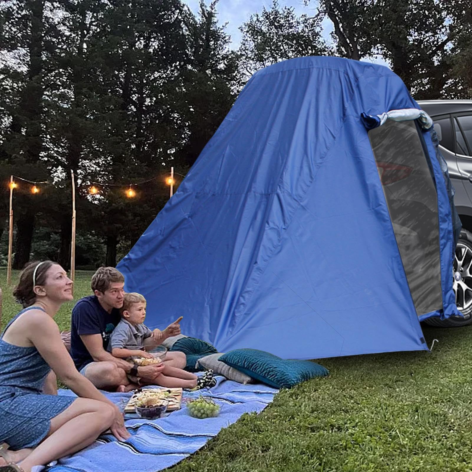 Amazon | キャンプ用SUV用カーテント、キャンプ用SUVテント, 防水