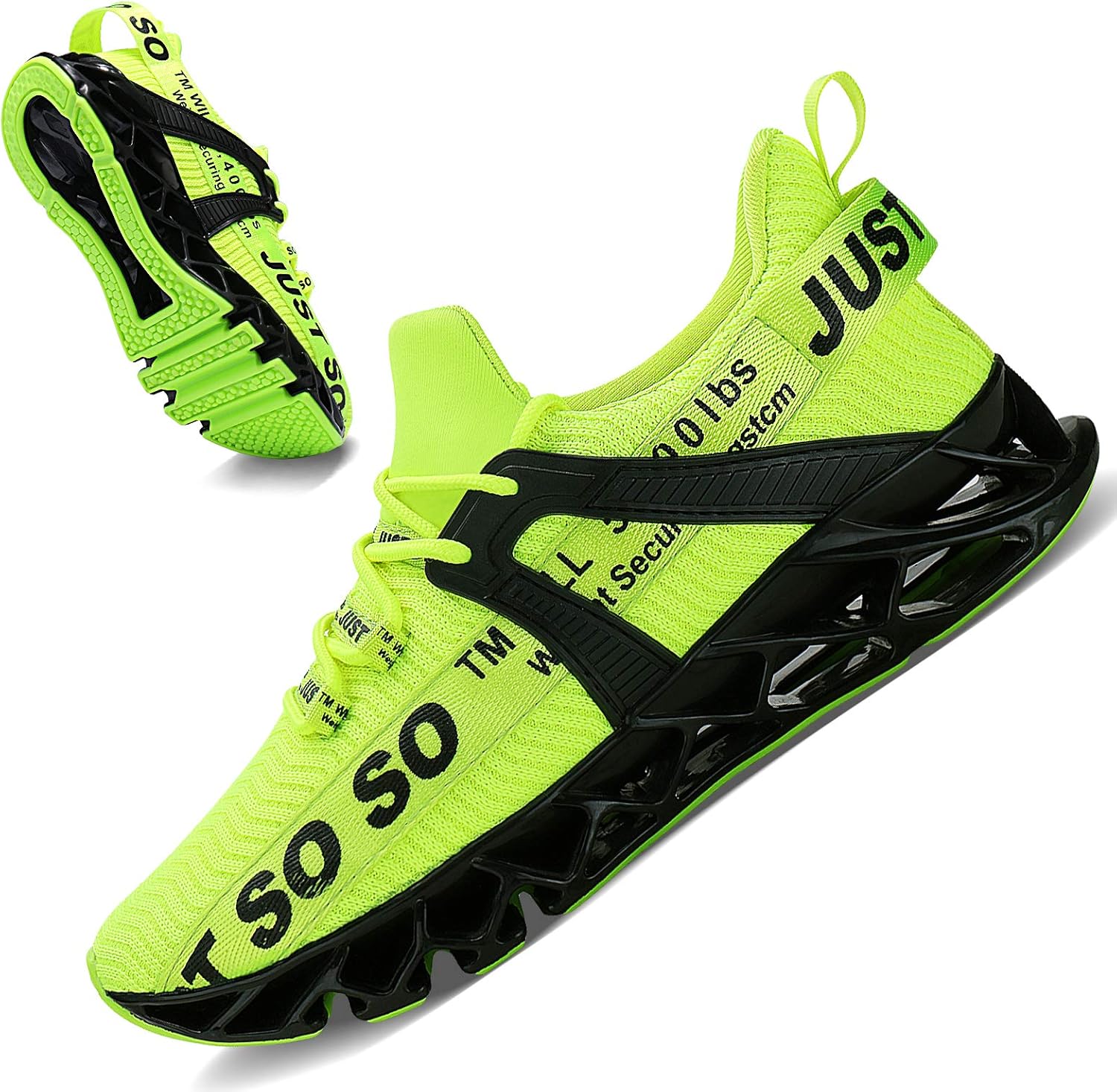 COKAFIL Mens Running Shoes Walking Athletic Blade Tennis Shoe - Image 4