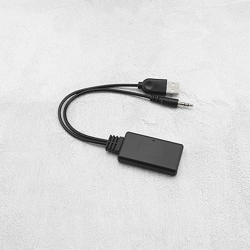 Miniatura 6 de The Lord of the Tools Receptor Bluetooth 5.0 para coche, adaptador AUX Bluetooth de 5-12 V, 0.138 in0,14 pulgadas, cable de audio AUX para coche,