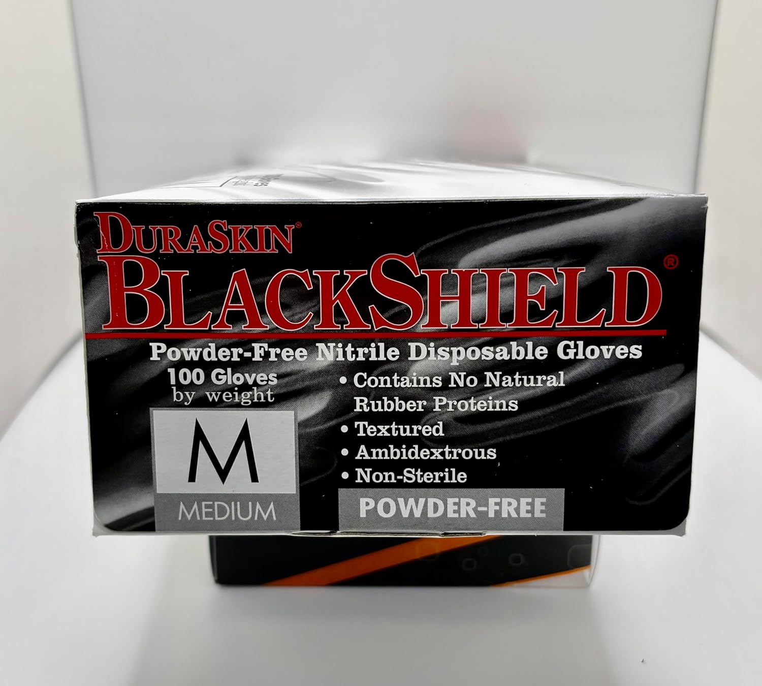 2015 Disposable Nitrile Gloves | Black Shield 5 mil | Work Gloves | Large | 1000 Count | Case Pack