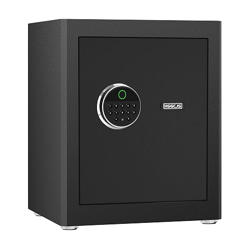 HSGCJS Biometric Fingerprint Safe, Security Safes with full Digital Keypad,