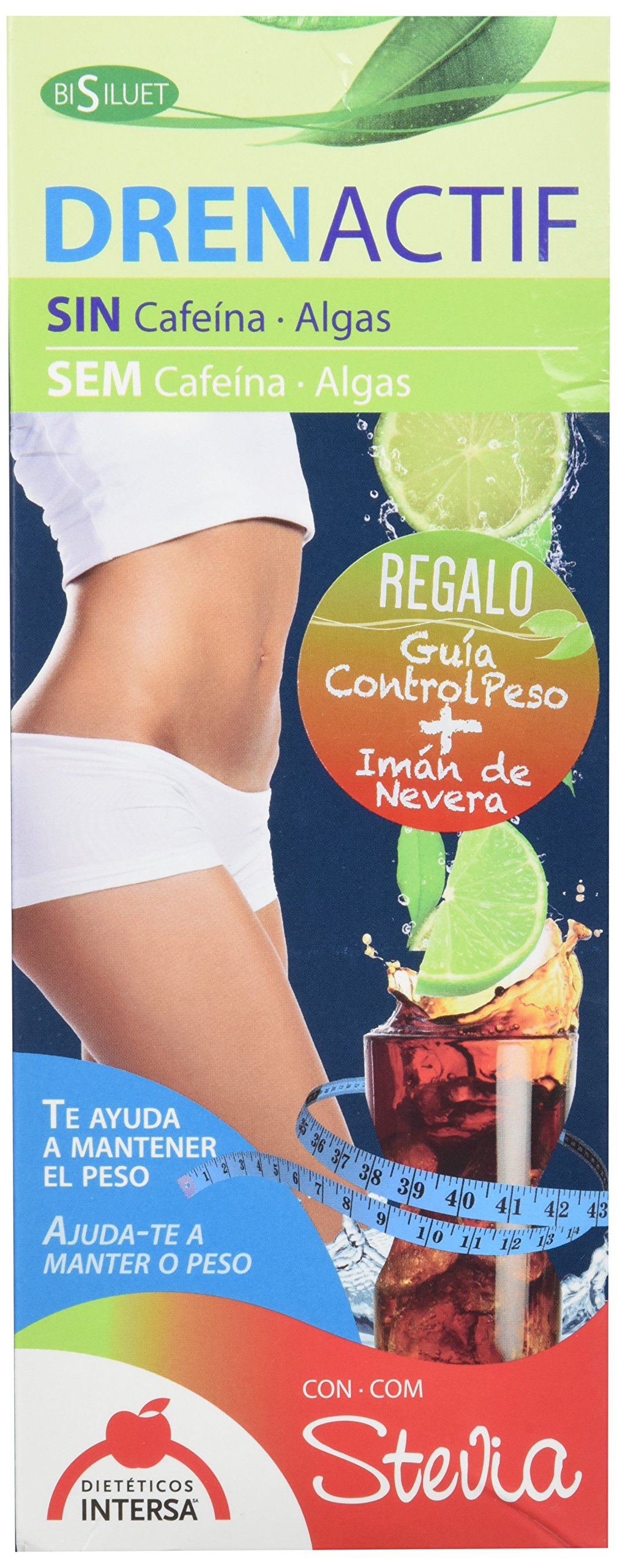 DIETETICOS INTERSA DRENACTIF sin cafeína y sin algas, 500 ml