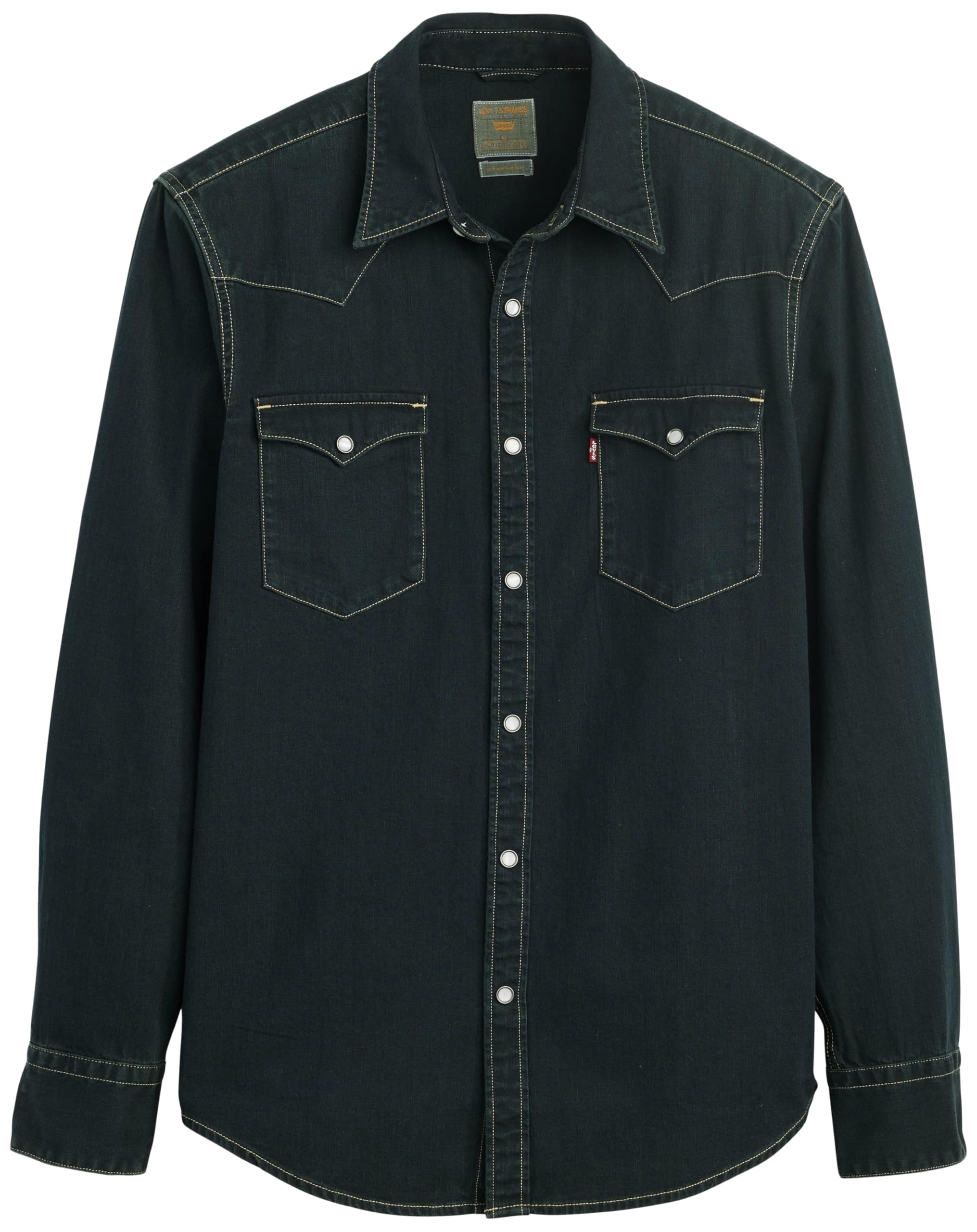 Levi's Barstow Western standardowa koszula męska, Piękny popiół sprany, L