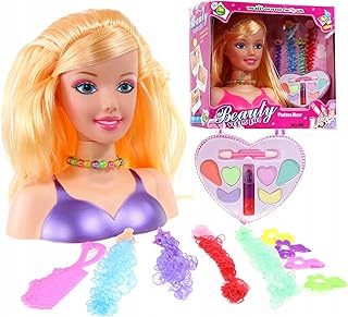 Imagination Toy Set - Transform playtime with this 17-piece kids makeup and hairstyling kit designed for girls dreaming of stylish adventures.