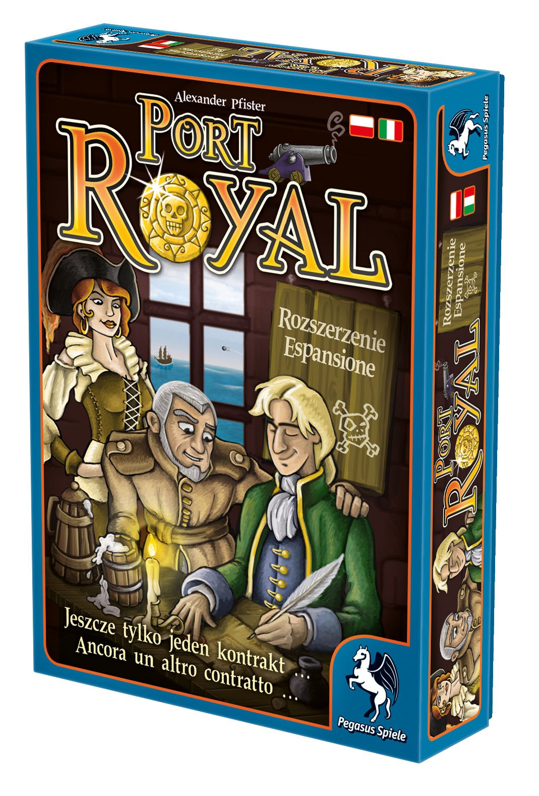 Pegasus Games 18141PLIT - Port Royal An Order Is Still Going .. (Polish/Italian Edition), Keine, Medium - Image 2