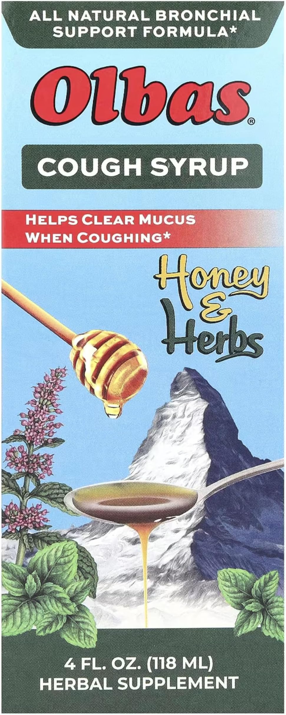 Olbas, Olbas Cough Syrup, 4 Fl Oz