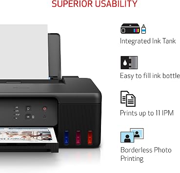 Canon PIXMA G1230 - MegaTank Inkjet Printer