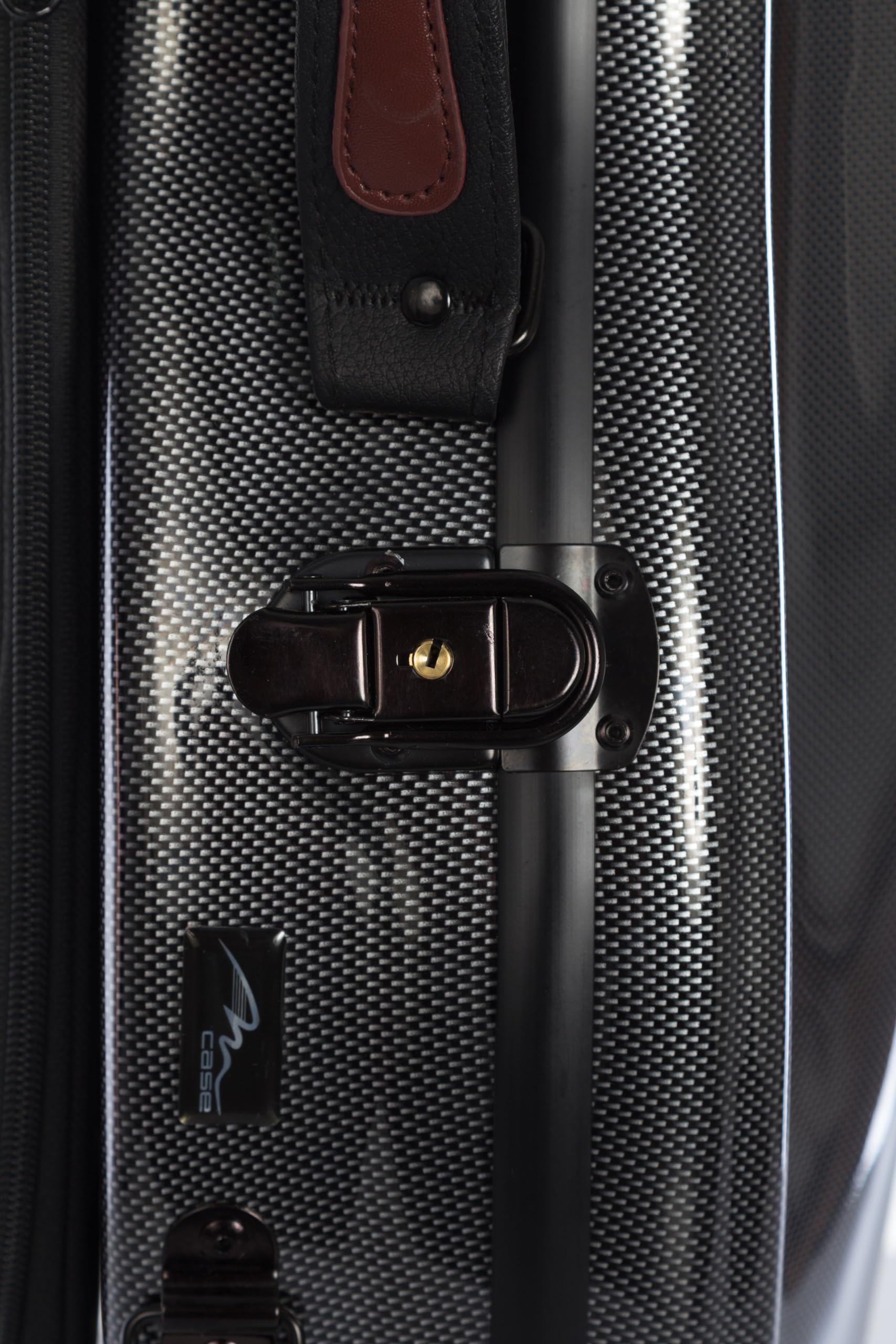 M-Case Custodia per Viola Fiberglass 38-43 Ultra Light point nero - borgogna borsa musicale