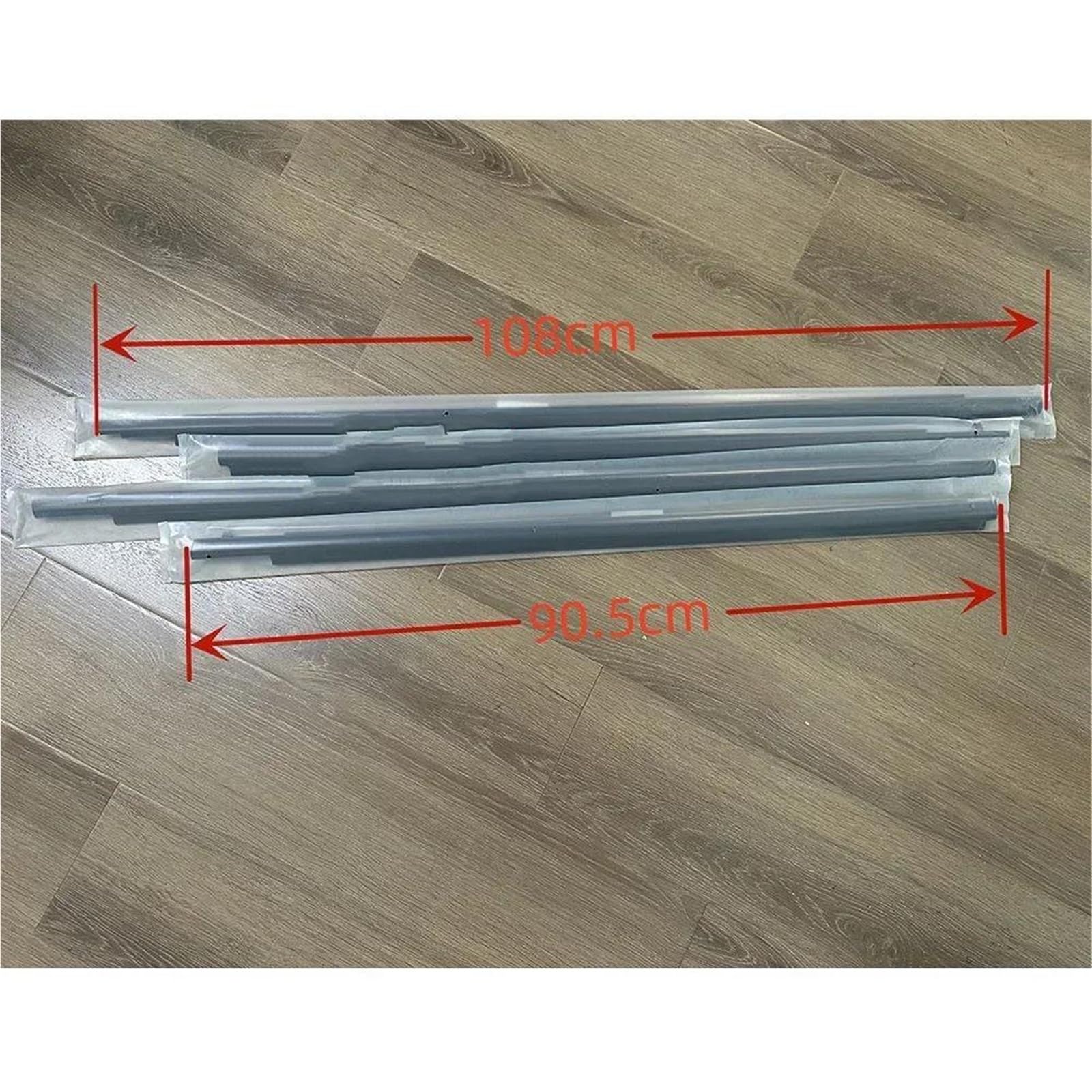 4 Piezas Goma Ventanas Exteriores Coche Para Previa 2006-2019 68164-28040 Protector Cristal Burlete ACR50 Accesorios