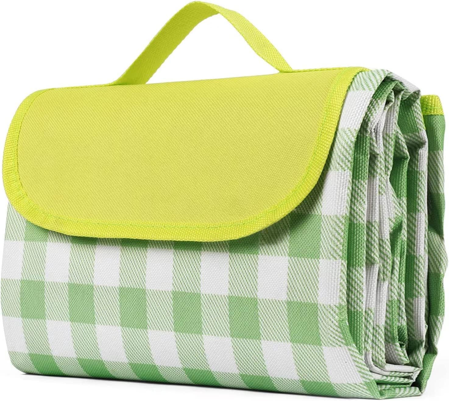 LEXSO Picnic Mat Waterproof 71 x 59 inches Waterproof Sandproof Foldable Portable Outdoor Picnic Blankets Mat for Beach Camping on Grass Picnic Mat Beach Mat Foldable 1 PCS (Green) (B0CG3D7PRH) Amazon Price History, Amazon Price Tracker