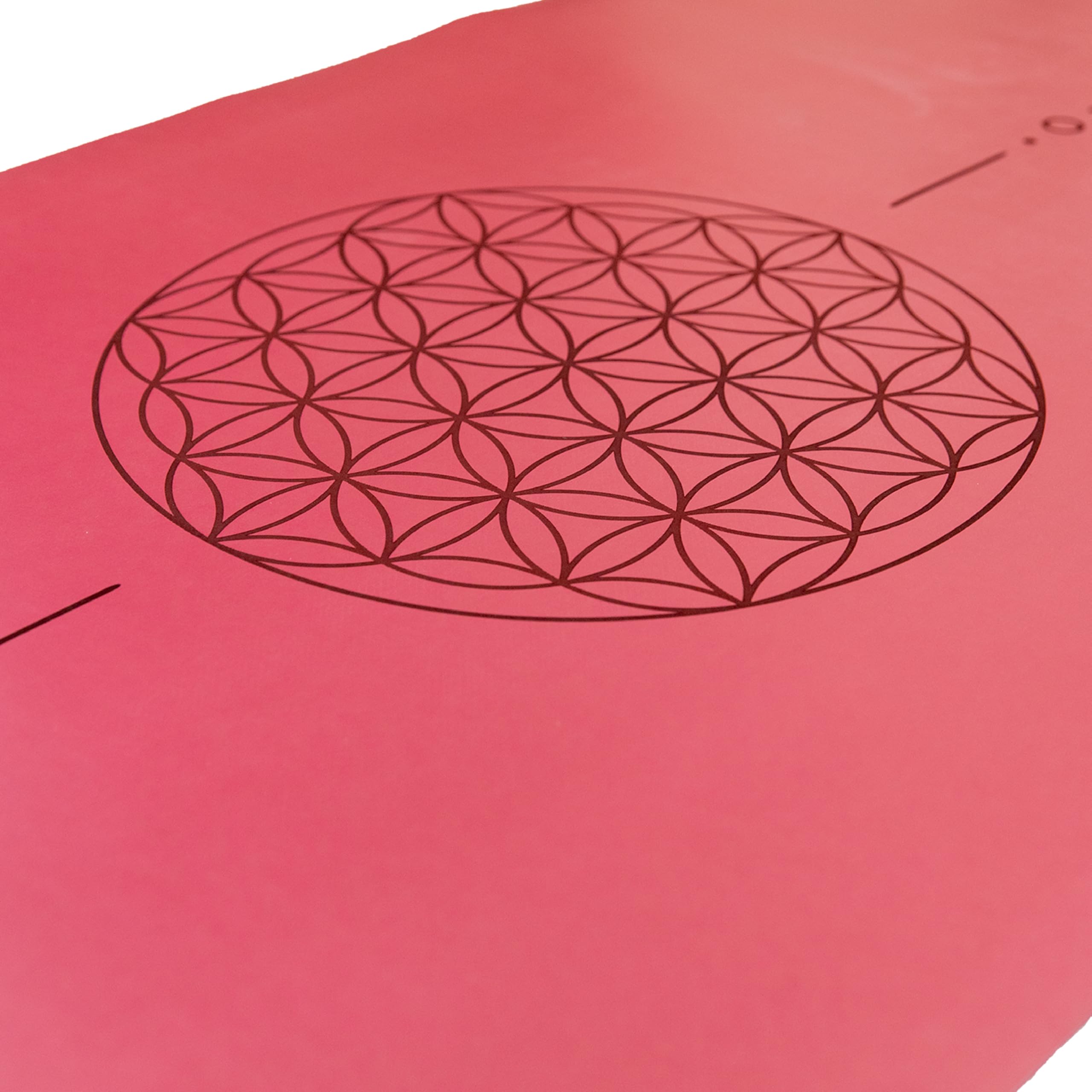 Premium Yogamatte rutschfest: Naturkautschuk rutschfest & japanische professional grip Oberfläche | 185x68x0,45cm | Tragegurt | 4,5mm dicke Yoga Matte rutschfest