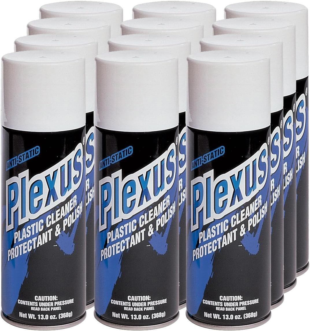 Plexus 20214-12PK-12PK Plastic Cleaner and Polish - 156 fl. oz., (Pack of 12)