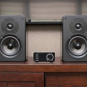 Amazon.co.jp: SMSL SA50 50Wx2 TDA7492 D級アンプ+電源