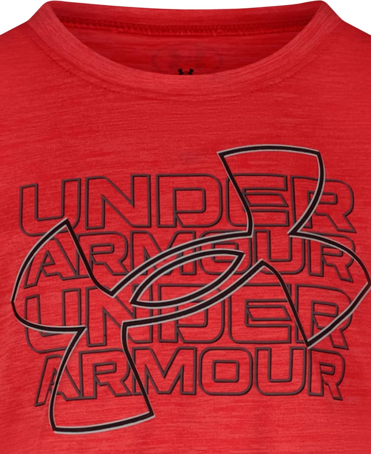 Under Armour Boys Short Sleeve Core Graphic T-Shirt, Lightweight & Breathable, Relaxed Fit