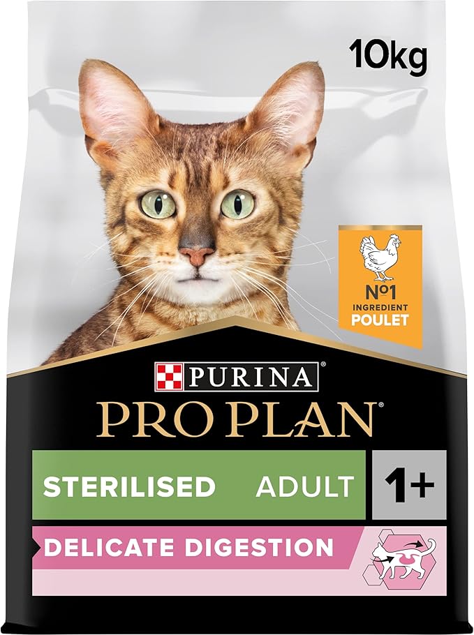 Pro Plan Kat Sterilised Adult kattenbrokken Rijk aan Kip kattenvoer voor gesteriliseerde
