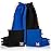 Play Platoon Professional Cornhole Bags - Set of 8 Regulation All Weather Two Sided Improved Bean Bags for Pro Corn Hole Game - 4 Blue & 4 Black
