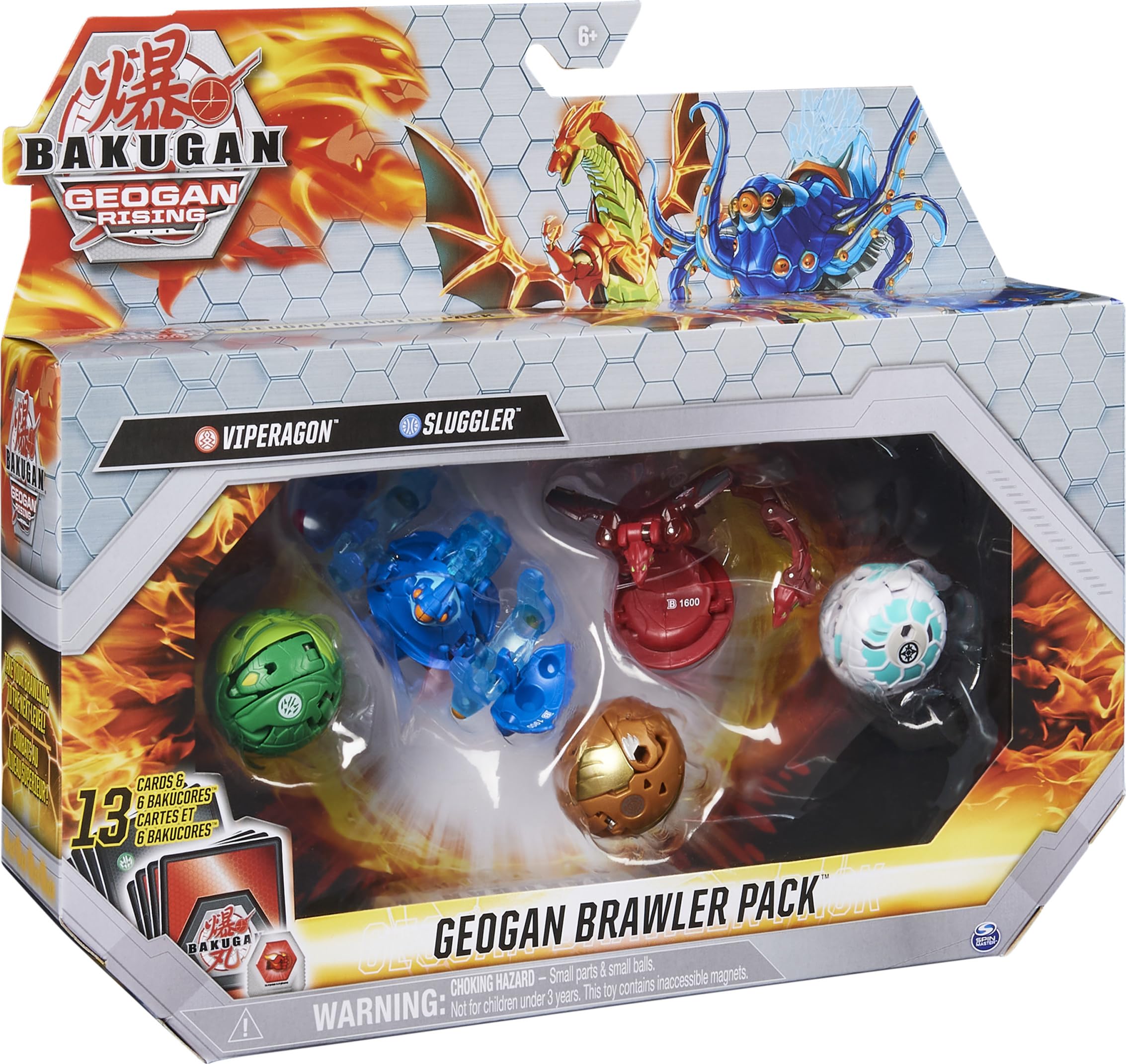 Bakugan Geogan Rising Zabawka, Wielokolorowy, Od 6 lat