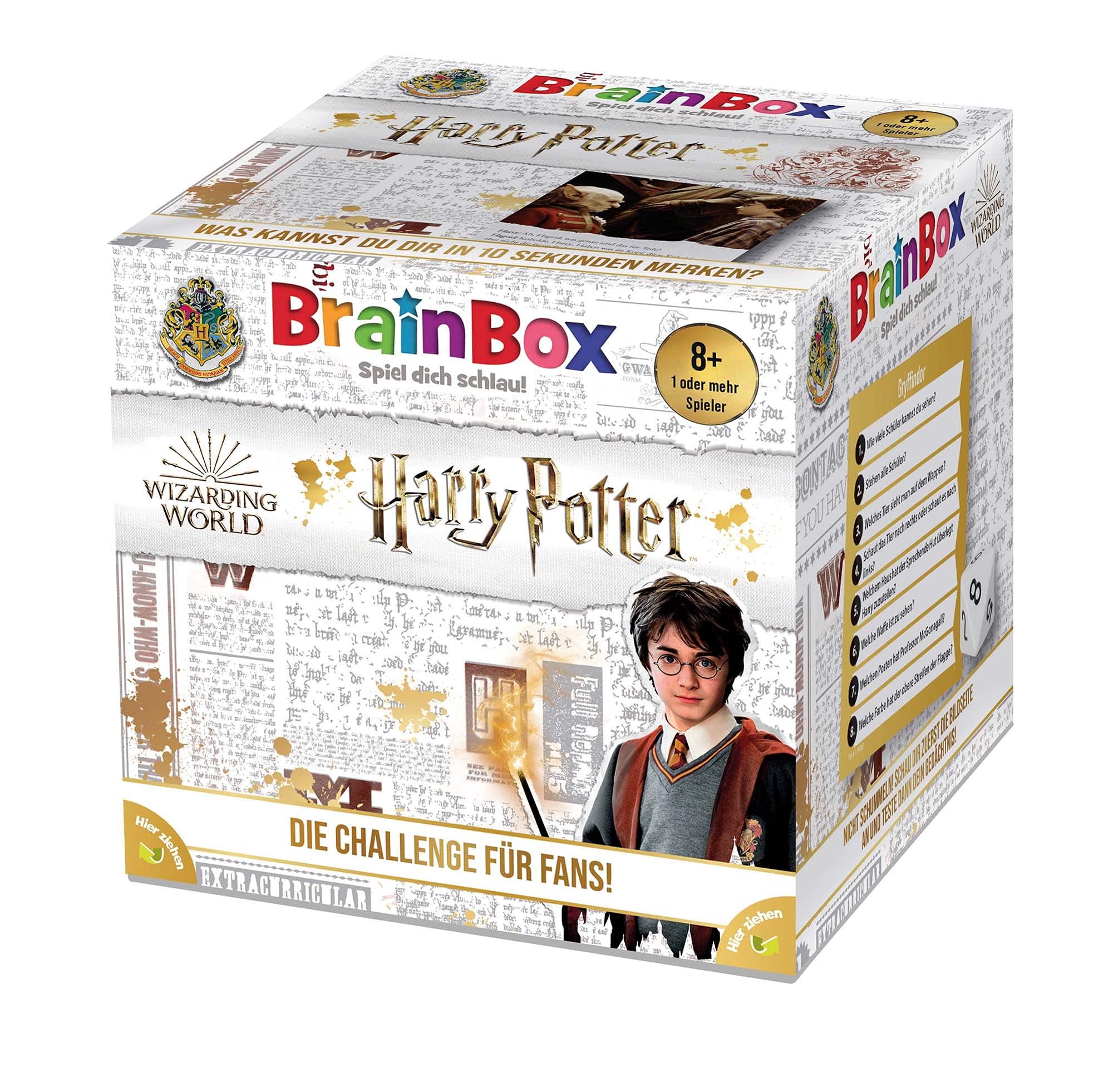 Brain Box 2094946 Harry Potter Educational Quiz Game for Children from 8 Years Wizarding World