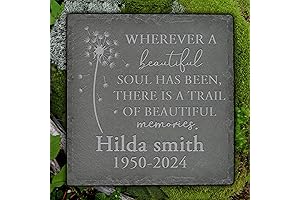Personalized Remembrance Gifts: A Trail of Beautiful Memories Square Memorial Stones