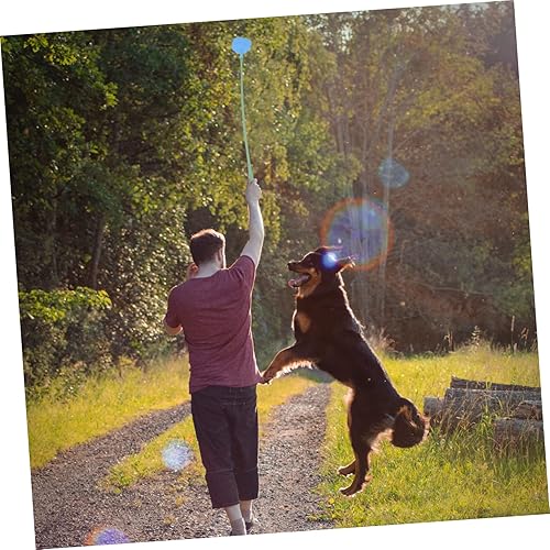 Miniatura 3 de 2 piezas de entrenamiento Shot Tails accesorios de ejercicio Motion Pro Tools Cat Teaser Wand Puppy Morder Perro Jugar Arrastre Polo, Herramientas