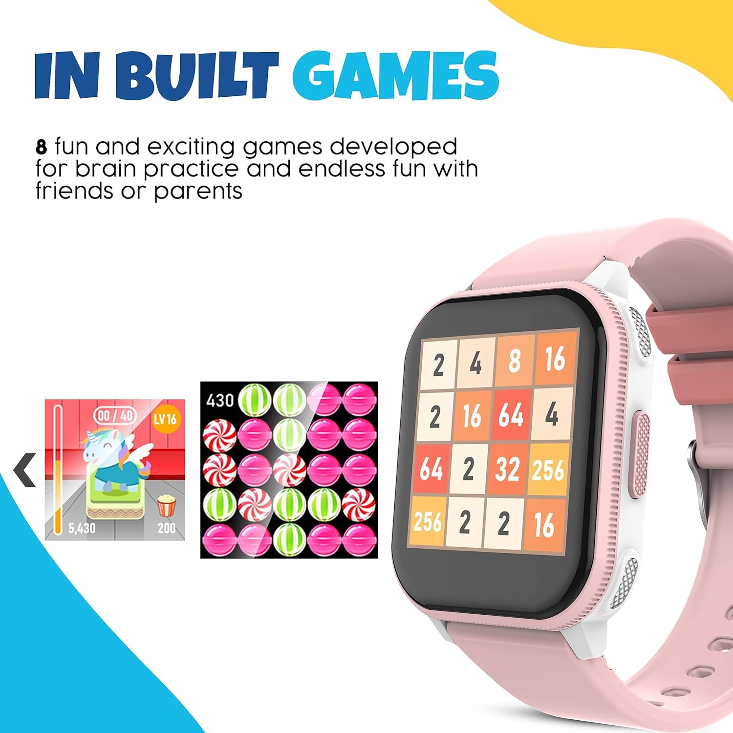 Smart watch inbuilt games Clearance