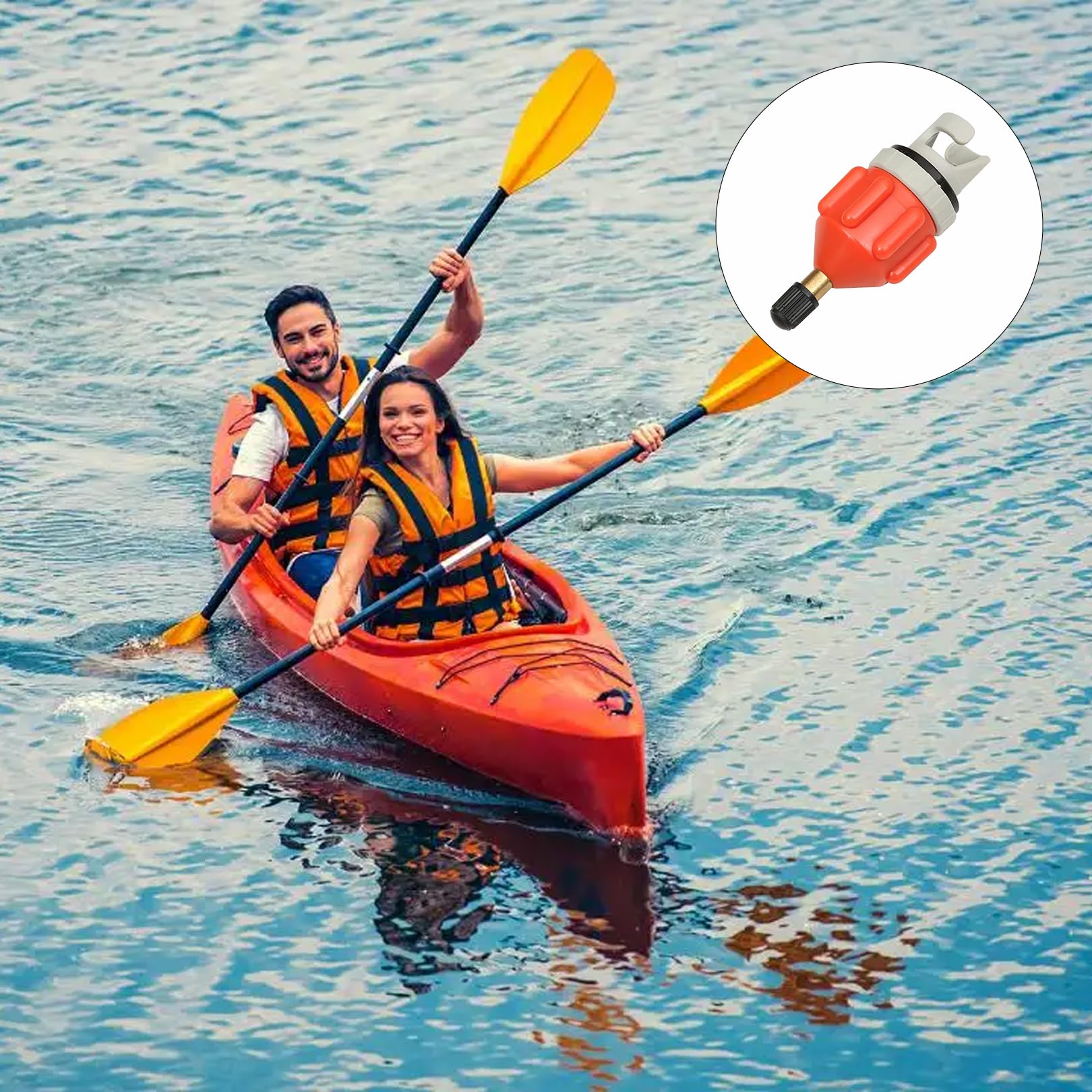 Sup Adapter für Kompressor,Pumpenadapter,Paddle Board Pumpe Zubehör für Kajak Dingy Boote Paddelboard