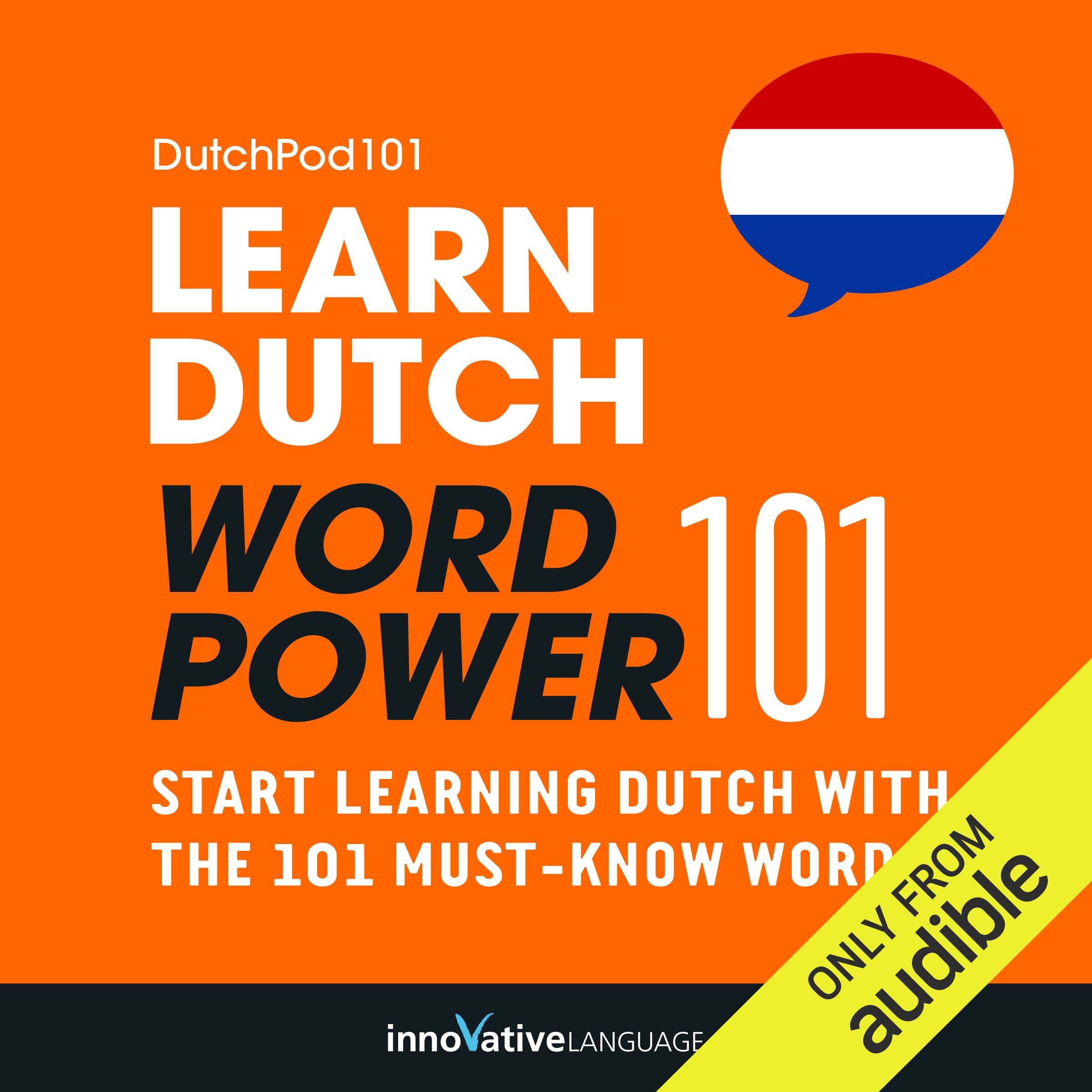 Cover art for Learn Dutch: Word Power 101