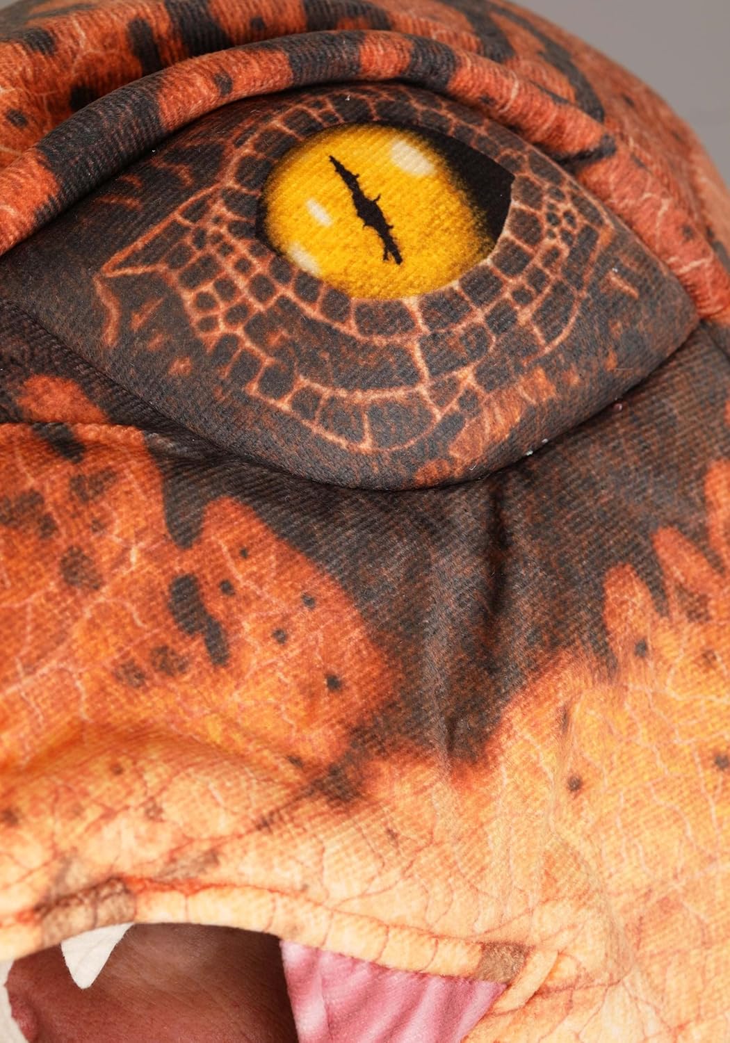 Velociraptor Costume for Adults, Scary Dinosaur Costume with Claws & Teeth, Jurassic Dino Jumpsuit for Halloween - Image 7