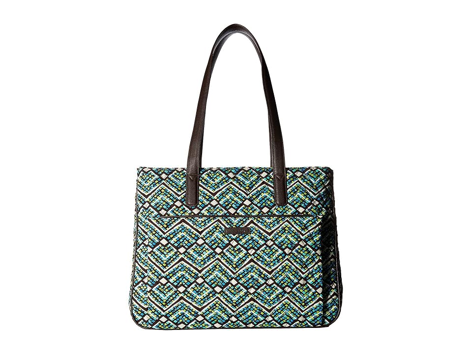 

Vera Bradley Commuter Tote (Rain Forest) Tote Handbags