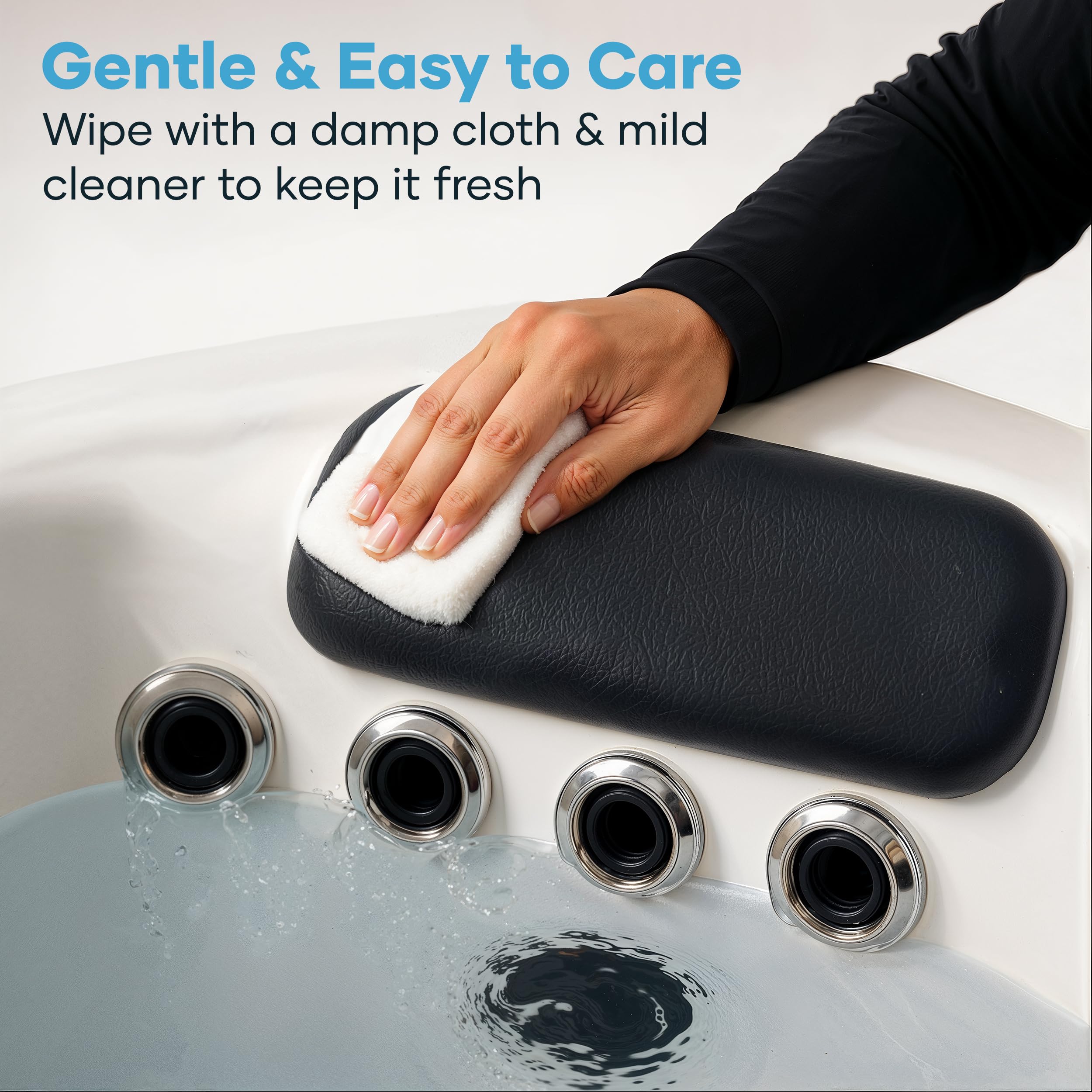 Generisches Whirlpool-Kopfstützenkissen für Master Spas Whirlpool-Kissen 2007 bis 2015, Legacy-Serie, Clarity Spas, Down East Spas, Signiture, Twilight Series Spa, Michael Phelps Swim Spa 2012–14.
