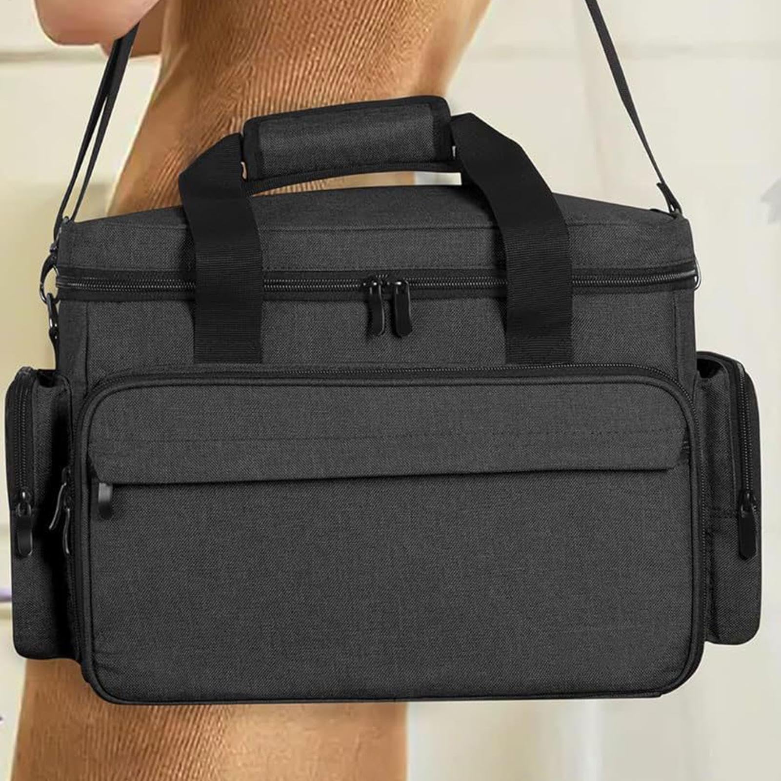 Grand Sac Maquillage Design Portable Multifonctionnel Tendance | Trousse de toilette chic et élégante pour le Parfait pour la maison, le et les s
