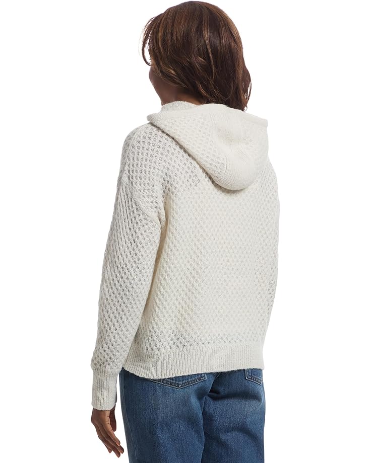 Elliott Lauren Likely Hood - Honeycomb Cable Stitch Hooded Sweater with drawstring detail - #3 of 5
