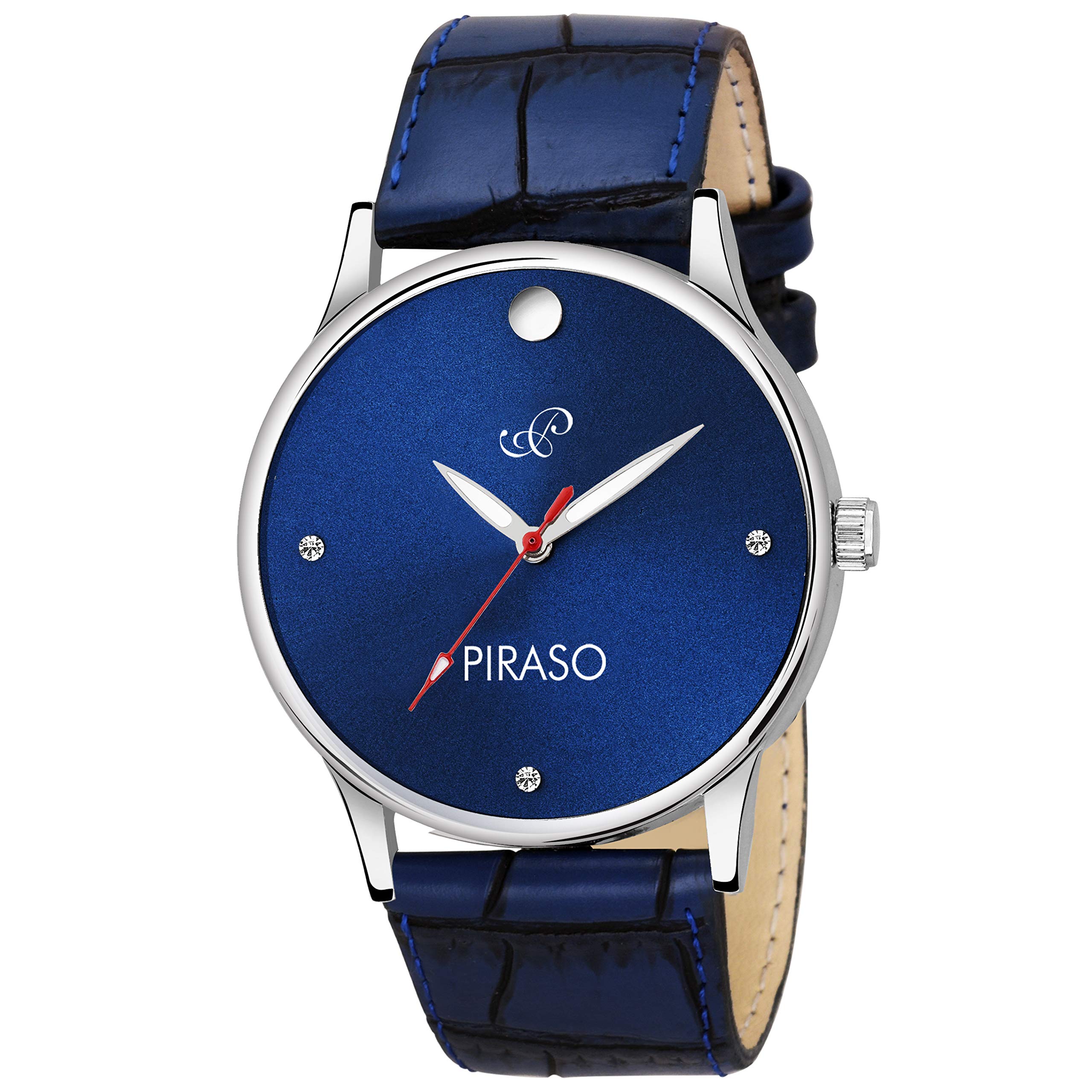 PIRASO Times Slim MOVADO Watch for Mens & Boys - 61-BK-SX (B07MFYMQ5N) Amazon Price History, Amazon Price Tracker