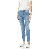 Amazon Essentials Jeans Skinny Elasticizzati a Vita Media - Colori Fuori Produzione Donna