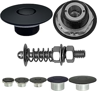 Black 1.5" & 2" Stud Quick Release Latch Hood Pin Made in USA