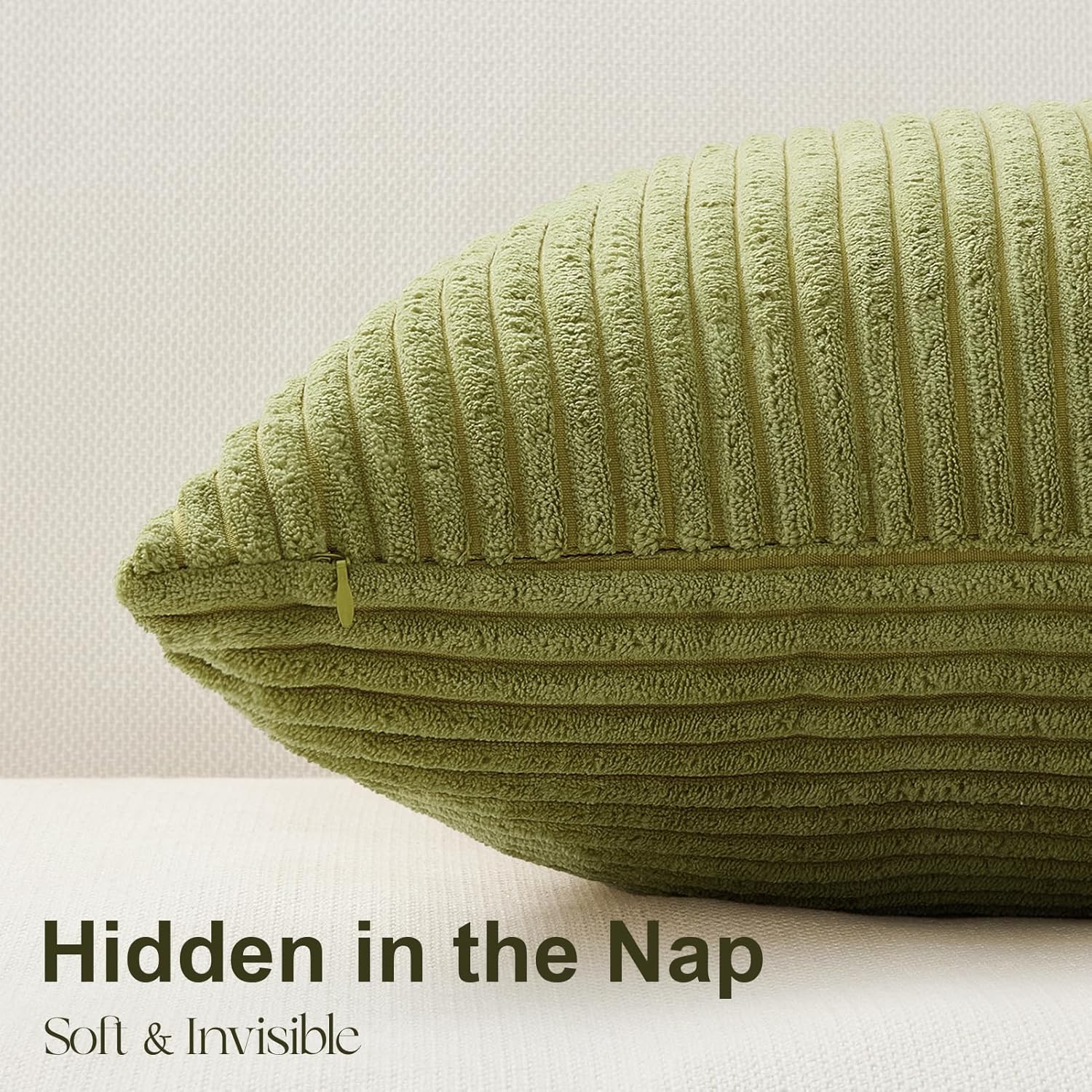 Topfinel Decorative Yellow Green Pillow Covers Set of 4,Boho Pillow Covers Soft and Cozy Velvet Double-Sided Designs,Mix and Match for Couch Boho Farmhouse Fall Home Decor 20x20 Inch - Image 4