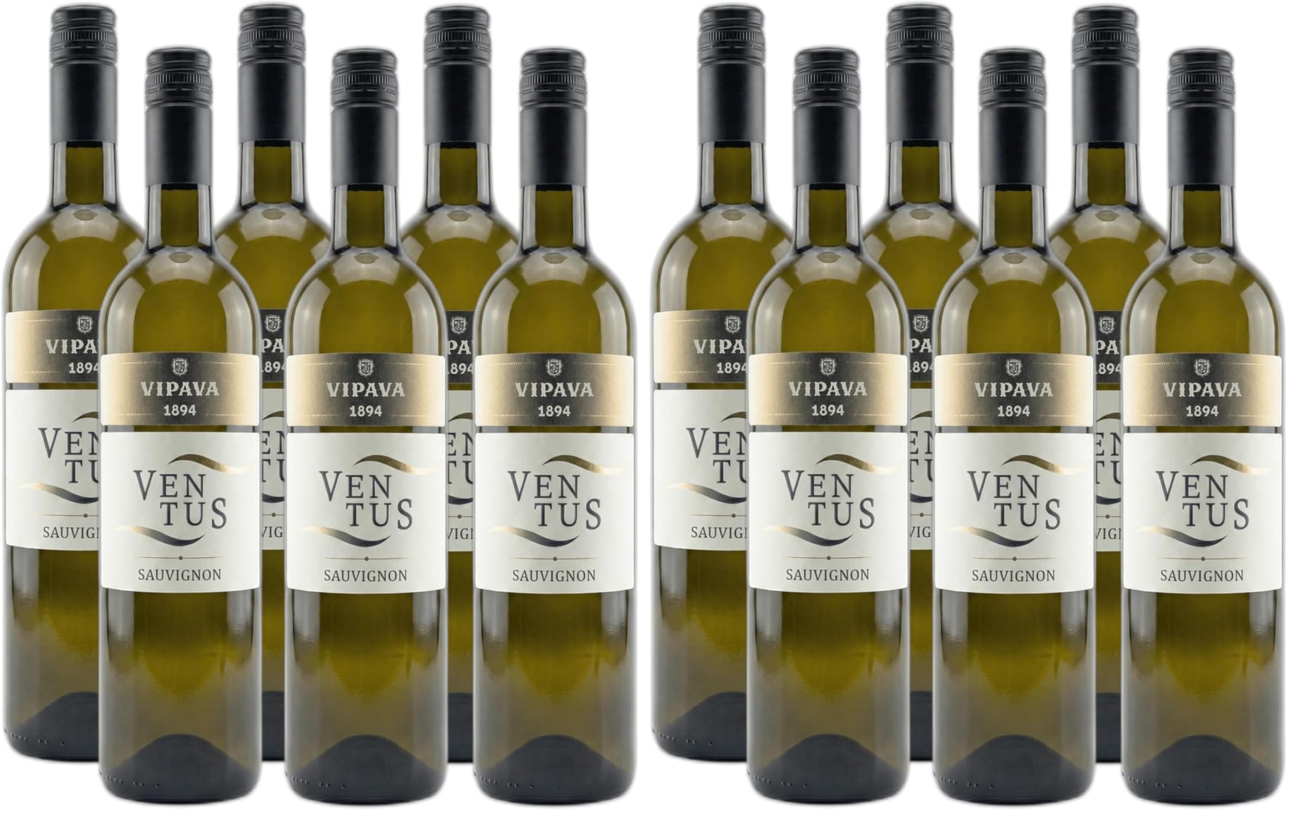 Vipava 1894 Trocken Sauvignon (6 x 0,75 L) (Packung mit 2)