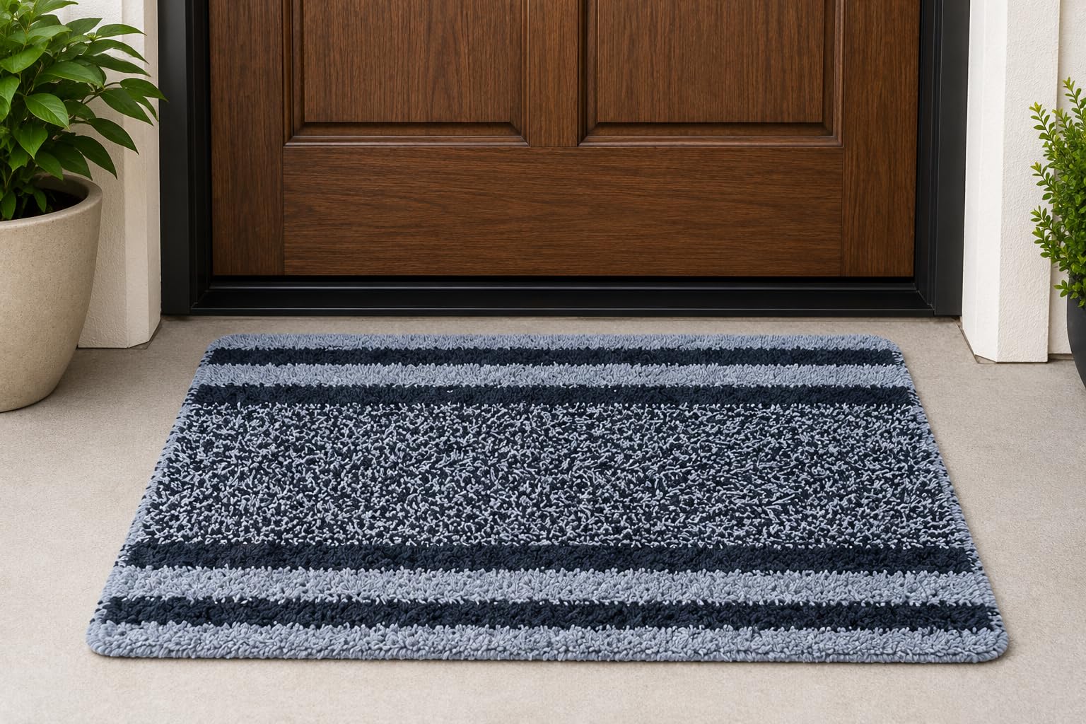 Buy BENAVJI Cloth Rug Doormat 40 x 60 CM | Anti-Skid Washable