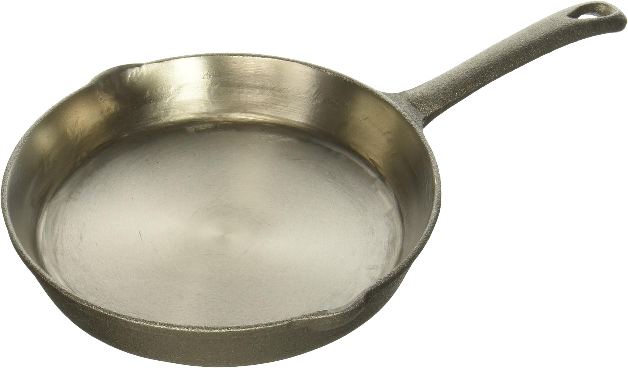 Polished Unseasoned Cast Iron - 8 Inch