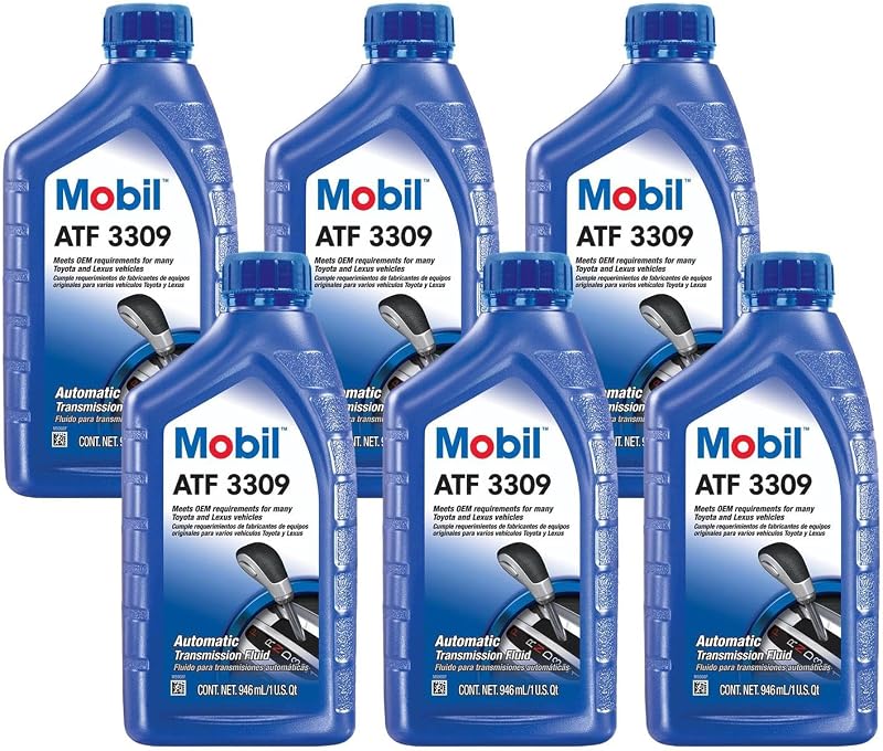 Fluido para Transmissão Automática Mobil 3309 JWS 3309 – Caixa com 6 frascos de 946 mL