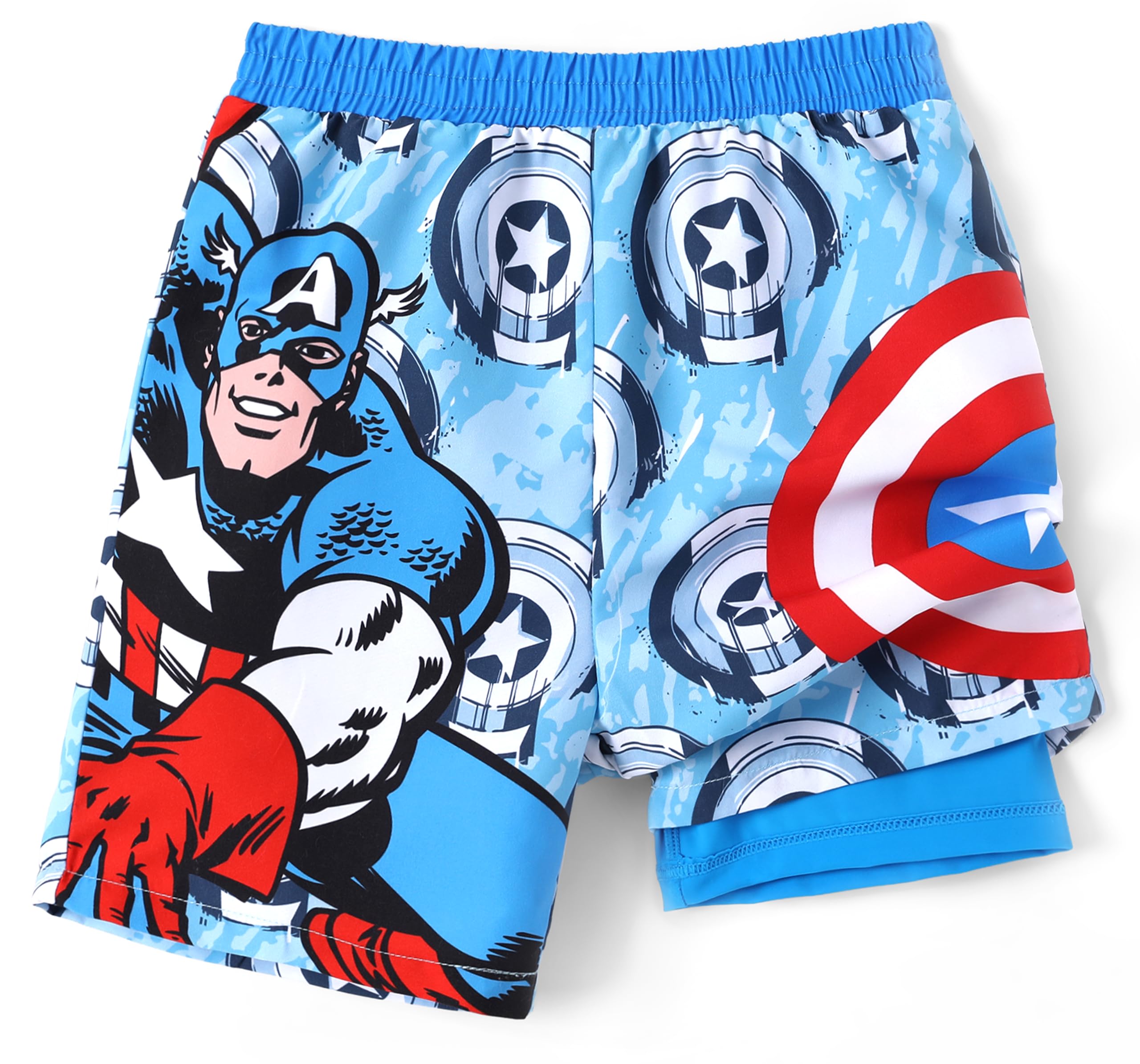 Disney Marvel Star Wars Swim Trunks Spiderman Hulk Toy Story Boy Short6M-9Y