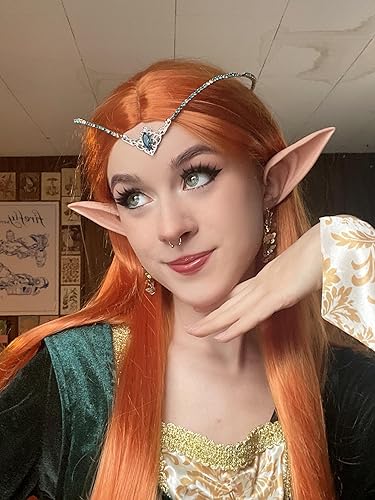 Miniatura 3 de MOSTORY Corona de tiara hecha a mano con diamantes de imitación, tocado de cristal de hada, diadema de cuarzo de princesa real para mujeres y niñas,