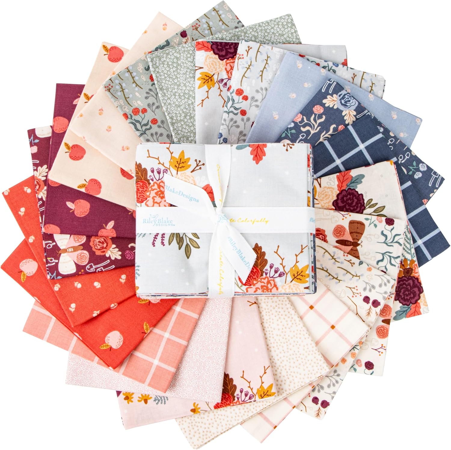 Citrus & Mint Designs Sweetbriar 21 Fat Quarters Riley Blake Designs FQ-14020-21