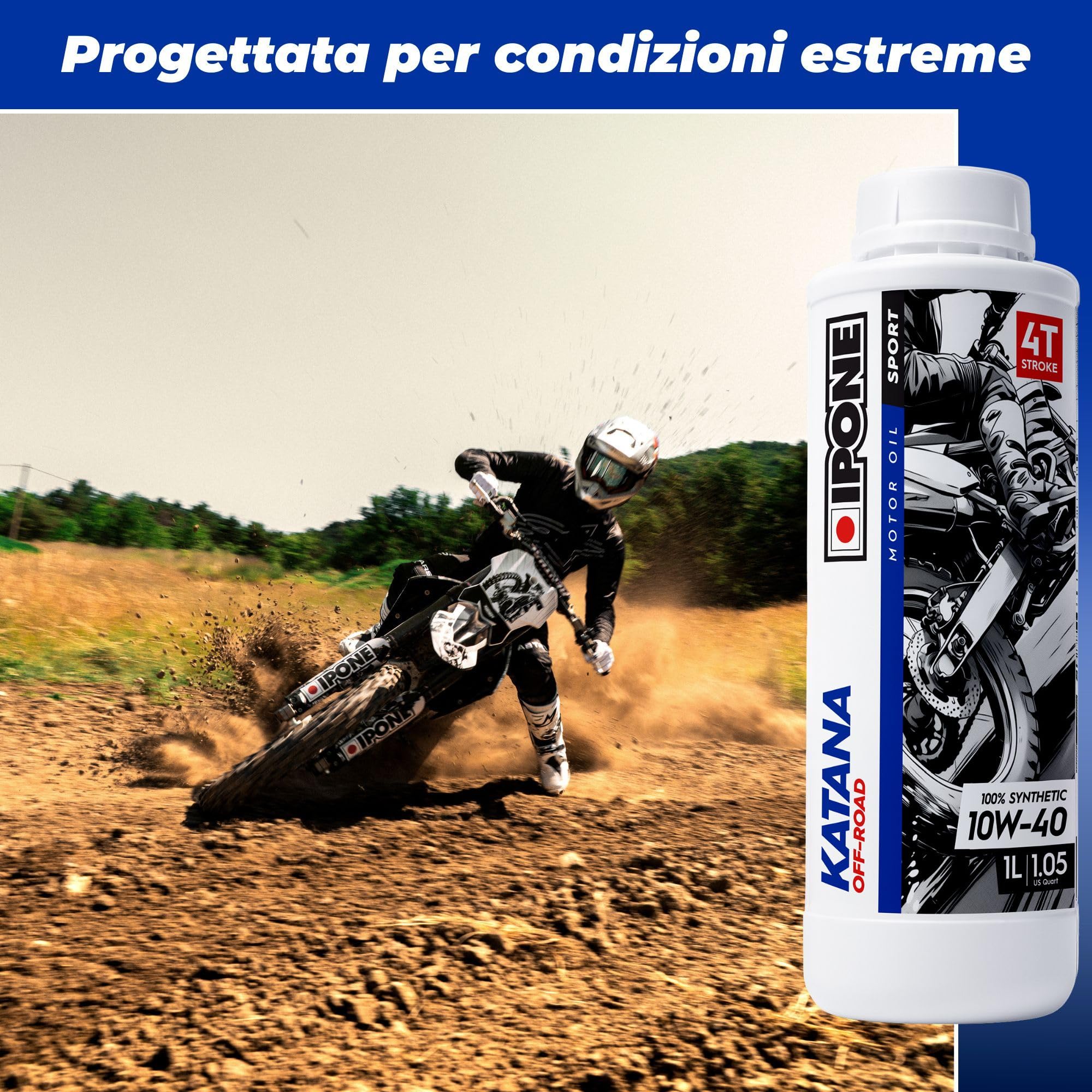 IPONE Katana Off Road 10W-40 Olio motore 4 litri