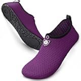 Water Shoes for Women Men Swim Aqua Socks Beach Pool Essentials Barefoot Surf River Boat Kayak Sea Yoga Sand Exercise Sport Accessories Breathable Quick-Dry Adult Youth Kid Size SWS001