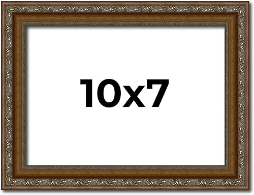 Miniatura 165 de Marco de fotos completo de madera dorada envejecida de 16 x 20 pulgadas con plexiglás acrílico UV, parte trasera de tablero de espuma y accesorios