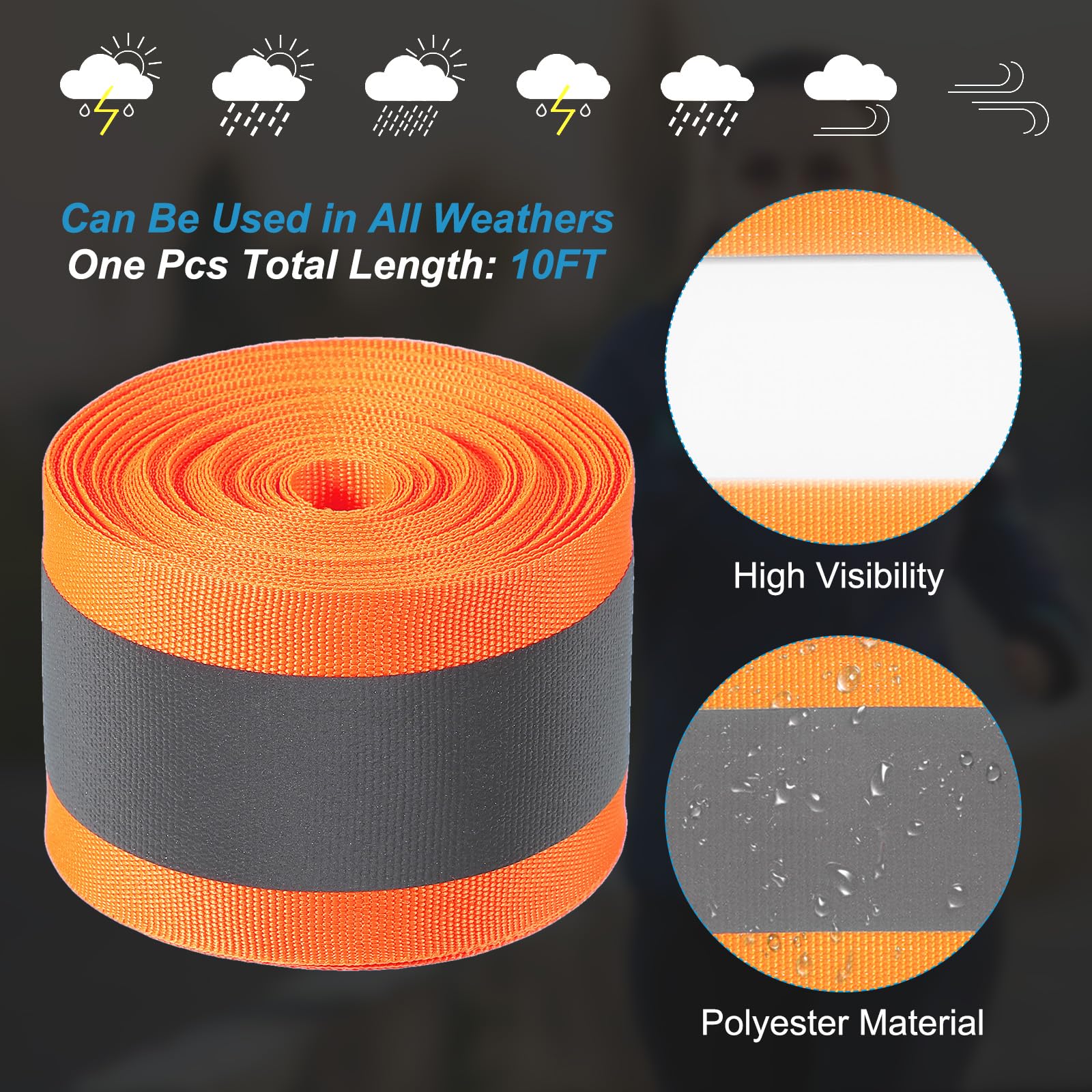 PATIKIL Reflective Tape Strip - Image 3