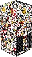 Vista 5 de GNG Sticker Bomb Skins Compatible with Xbox Series X Console Decal Vinal Sticker + 2 Controller Set